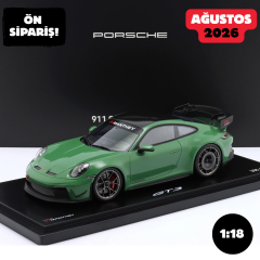 Ön Sipariş - 1/18 SPARK Porsche 911 GT3 (992) Manthey Kit 2024 auratium green - WAP0213030TGT3