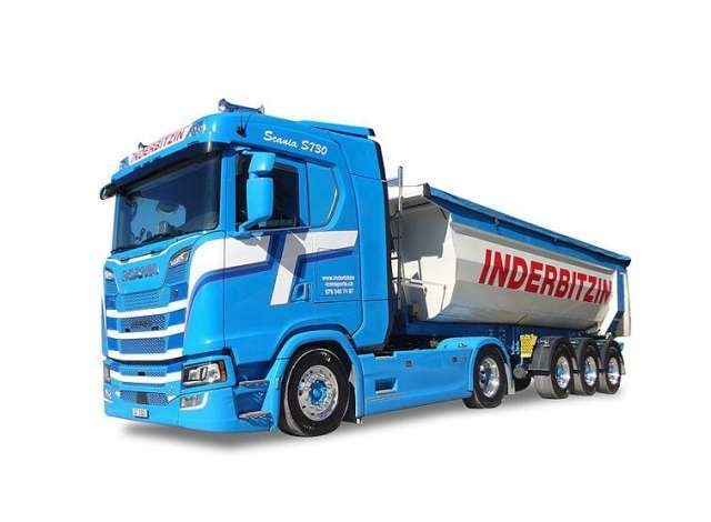 1/87 Scania CS 20 ND K.Sz. *Inderbitzin*, blue/white/red