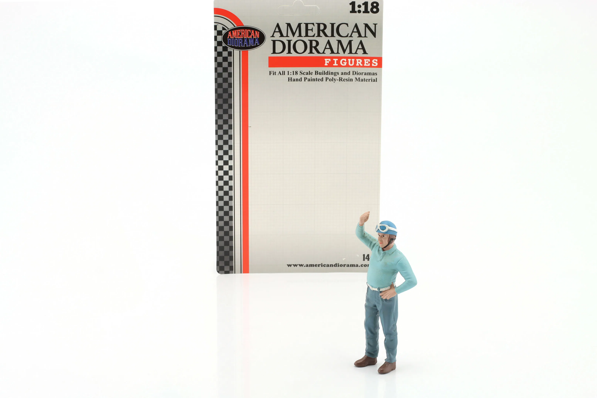 1/18 American Diorama Racing Legends 50s figure B - AD76348