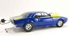 1:18 1968 Chevrolet Camaro Z/28 Drag Outlaws, blue/yellow