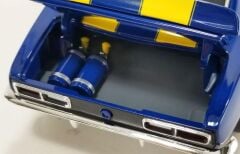 1:18 1968 Chevrolet Camaro Z/28 Drag Outlaws, blue/yellow
