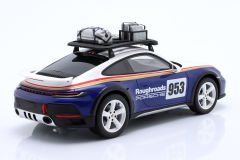 SPARK-MODEL - PORSCHE - 911 992 N 953 RALLY DAKAR ROUGHROADS WITH PACK ROOF ACCESSORIES 2023 - CON VETRINA - WITH SHOWCASE