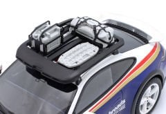 SPARK-MODEL - PORSCHE - 911 992 N 953 RALLY DAKAR ROUGHROADS WITH PACK ROOF ACCESSORIES 2023 - CON VETRINA - WITH SHOWCASE