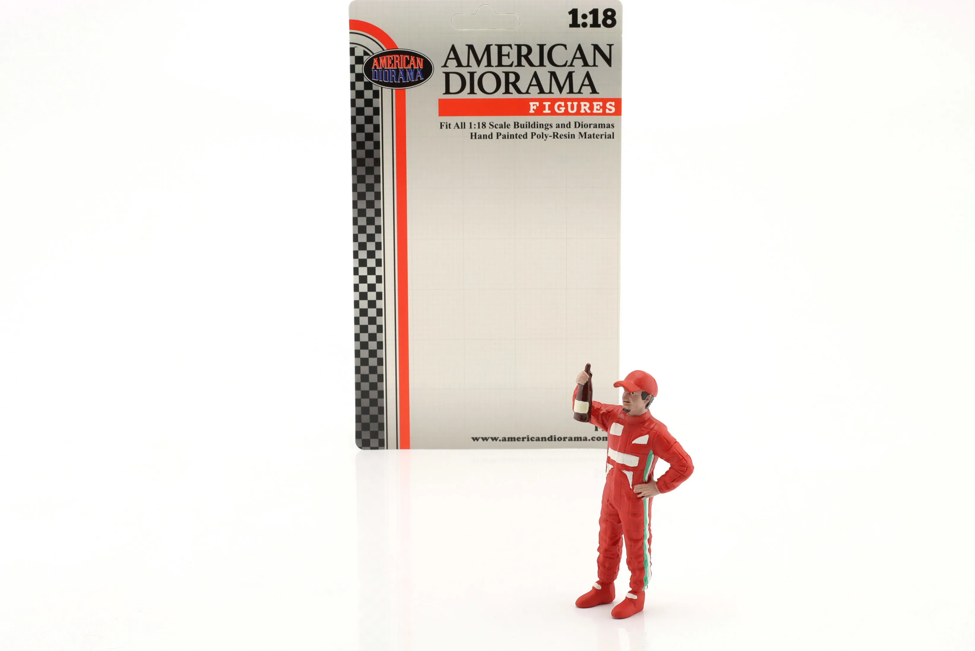 1/18 American Diorama race legends 2000s Years figure B  - AD76358