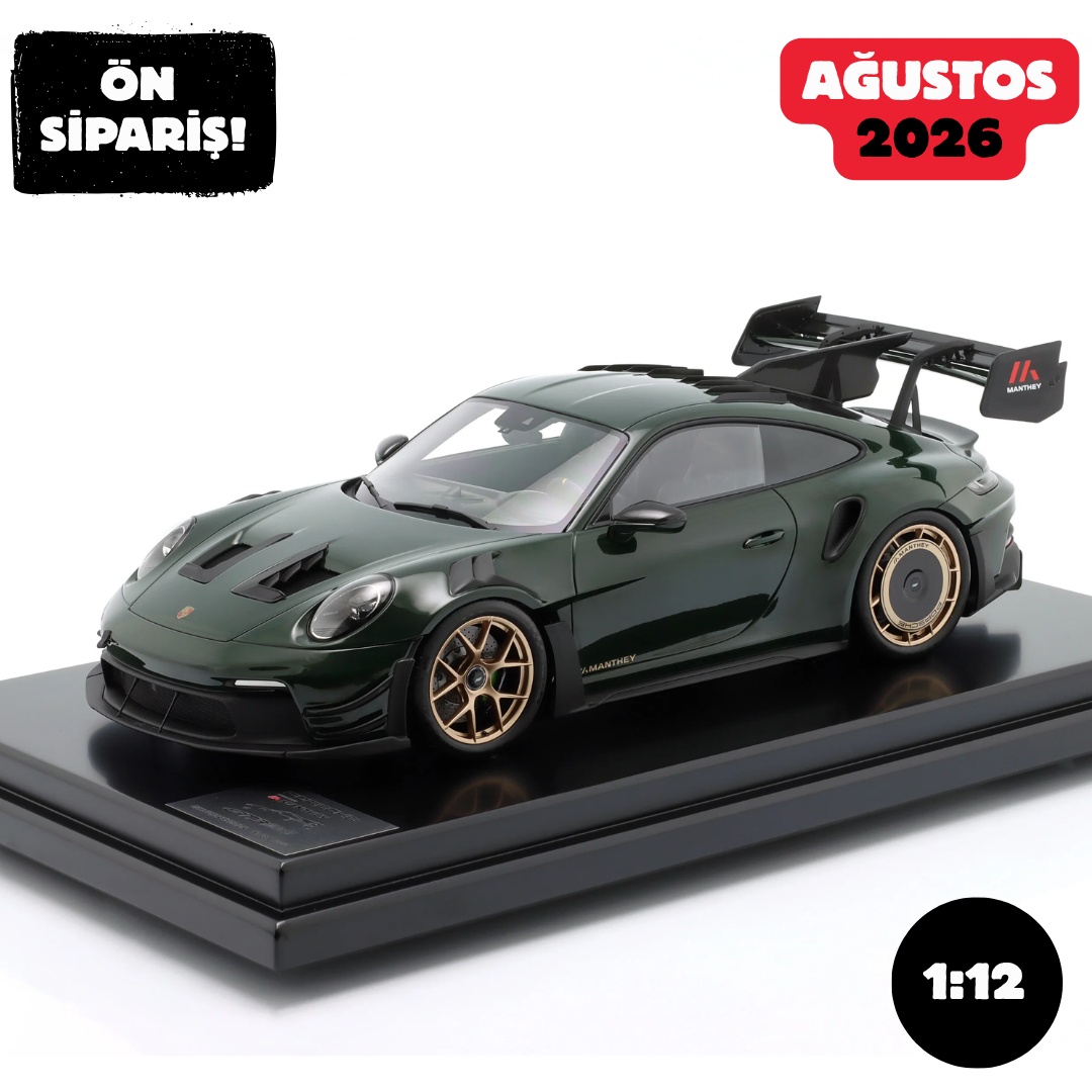 Ön Sipariş - 1/12 SPARK Porsche 911 (992) GT3 RS Manthey Kit 2024 brewstergreen - WAP0233000TGT3