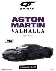 Ön Sipariş - 1/18 GT Spirit ASTON MARTIN VALHALLA, STORM PURPLE - GT1011