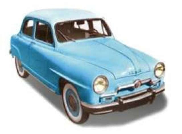 1951 Simca Aronde, black