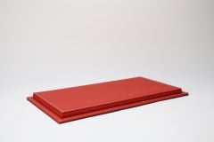 LYRD BOX - 1:18 ÖLÇEK - BAKLAVA FREEMONT RED SERGİLEME STANDI - (GRİ DİKİŞ) LY139