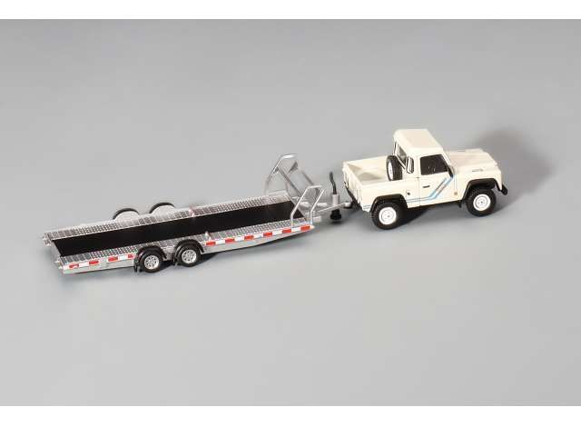 1/64 Car Hauler Trailer type A, silver