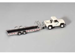 1/64 Car Hauler Trailer type A, silver