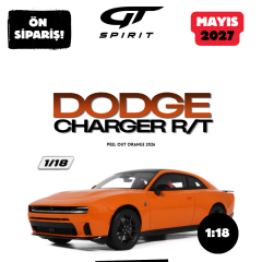 Ön Sipariş - 1/18 GT Spirit DODGE CHARGER R/T, PEEL OUT ORANGE - GT1021