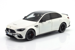 Ön Sipariş - 1/18 NZG Mercedes-Benz AMG C 63 S E Performance (W206) year 2024 Opalith White - 111200040