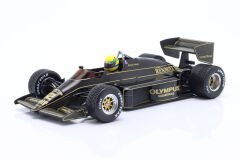 MINICHAMPS - LOTUS - F1 97T RENAULT TURBO N 12 WINNER PORTUGAL GP WITH RAIN TIRES 1985 AYRTON SENNA
