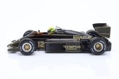 MINICHAMPS - LOTUS - F1 97T RENAULT TURBO N 12 WINNER PORTUGAL GP WITH RAIN TIRES 1985 AYRTON SENNA