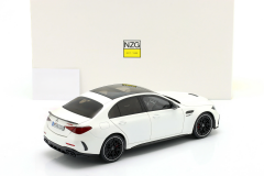 Ön Sipariş - 1/18 NZG Mercedes-Benz AMG C 63 S E Performance (W206) year 2024 Opalith White - 111200040