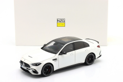 Ön Sipariş - 1/18 NZG Mercedes-Benz AMG C 63 S E Performance (W206) year 2024 Opalith White - 111200040