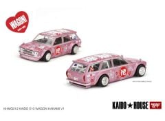 1/64 Kaido House RHD Datsun 510 Wagon *Hanami V2*, pink