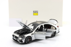 Ön Sipariş - 1/18 NZG Mercedes-Benz AMG C 63 S E Performance (W206) year 2024 high-tech silver - 111200055