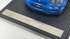 IVY Models Nissan R34 Stagea Custom Version Wagon in Spoon YELLOW