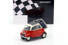 Ön Sipariş - 1/18 Minichamps BMW Isetta Year 1955 white, red - 110024001