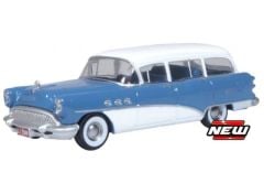 1/87 1954 Buick Century Estae Wagon, blue/white