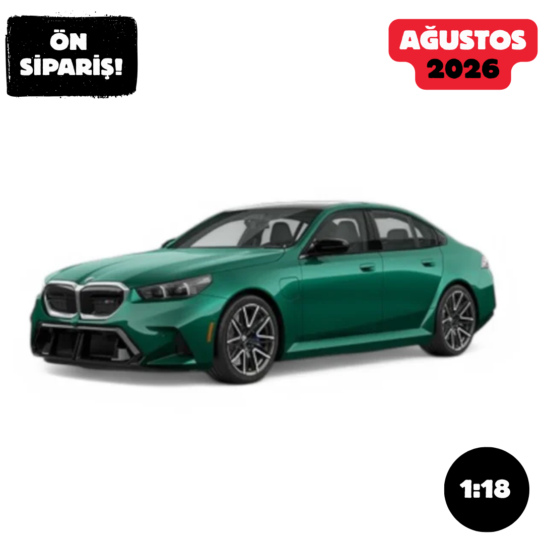 Ön Sipariş - 1/18 Minichamps BMW M5 G90 Green Metallic - 110023800