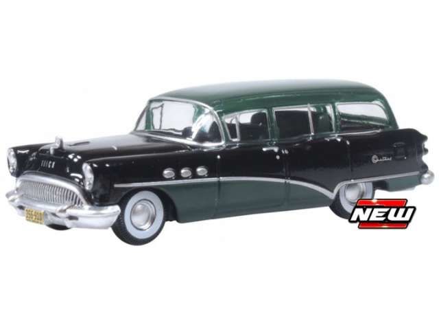1/87 1954 Buick Century Estae Wagon, green/black