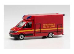 1/87 MAN TGE Fahrtec Feuerwehr, red