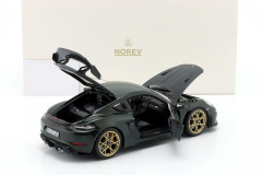 1/18 NOREV - PORSCHE - 718 CAYMAN GT4 RS WEISSACH PACKAGE 2023