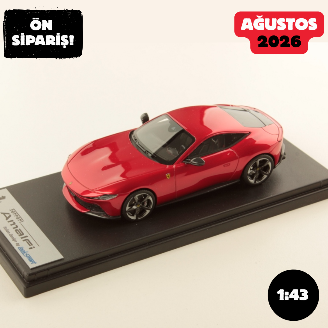 Ön Sipariş - 1/43 LOOKSMART Ferrari Amalfi Rosso Portofino - LS560D