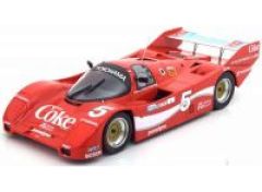 1986 Porsche 962 IMSA #5 Akin/Stuck/Gartner Winner 12h Sebring With Coca Cola Decals, red