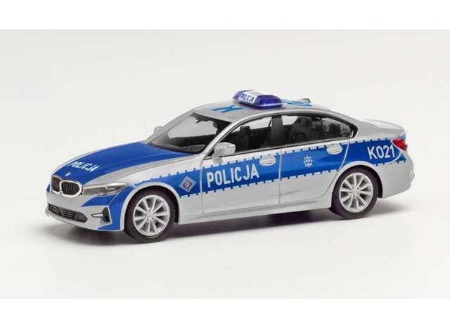 1/87 BMW 3 Policja Polen, silver/blue