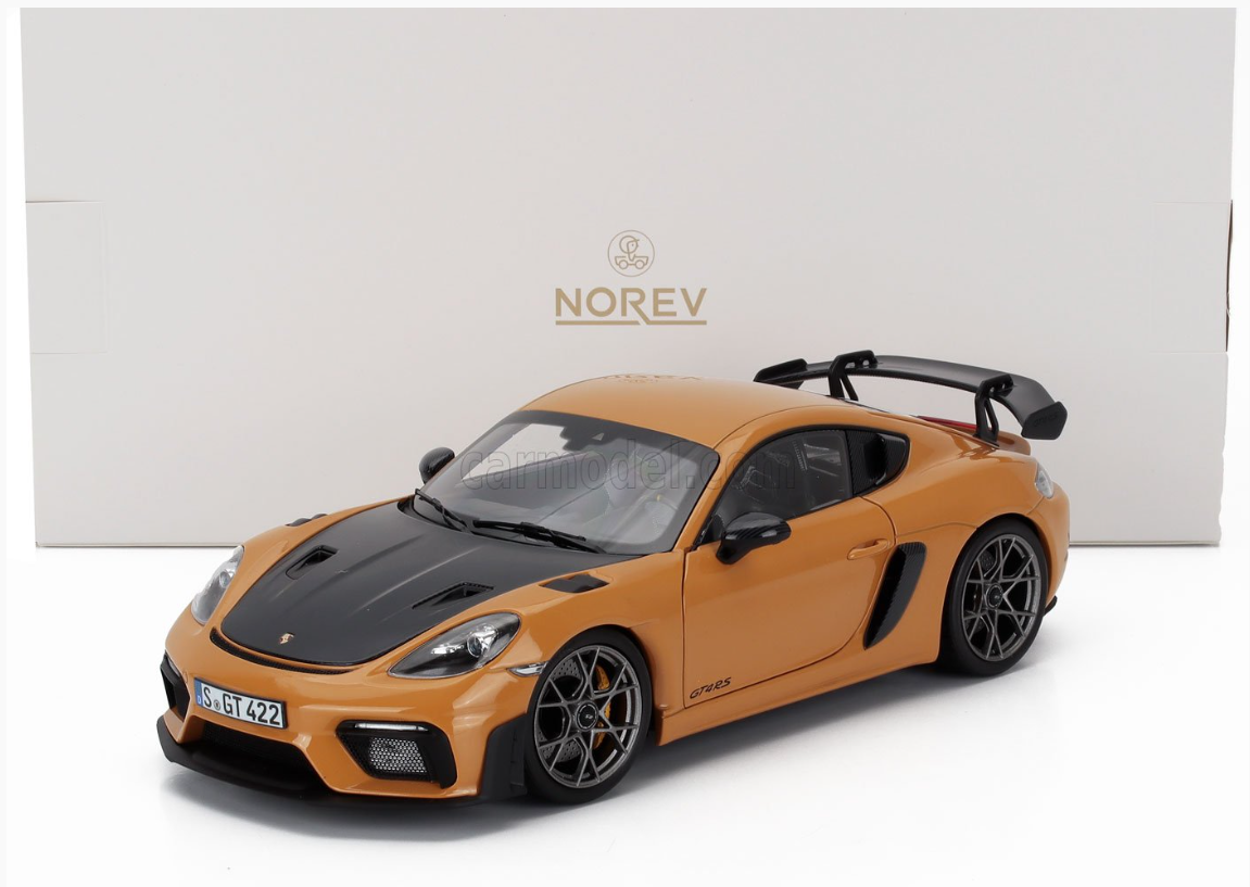 1/18 NOREV - PORSCHE - 718 CAYMAN GT4 RS WEISSACH PACKAGE 2023
