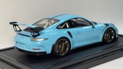 SPARK-MODEL - PORSCHE - 911 991 GT3 RS COUPE 2013 - CON VETRINA - WITH SHOWCASE