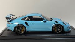 SPARK-MODEL - PORSCHE - 911 991 GT3 RS COUPE 2013 - CON VETRINA - WITH SHOWCASE