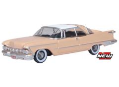 1/87 1959 Imperial Crown 2 Door Hard Top, pink/white