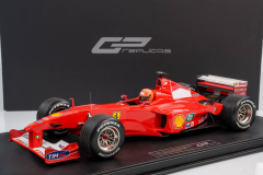 Ön Sipariş - 1/12 GP REPLICAS Ferrari F2000 #3 Michael Schumacher Winner Japanese GP 2000 (With Driver Figure) - GP1227CWD