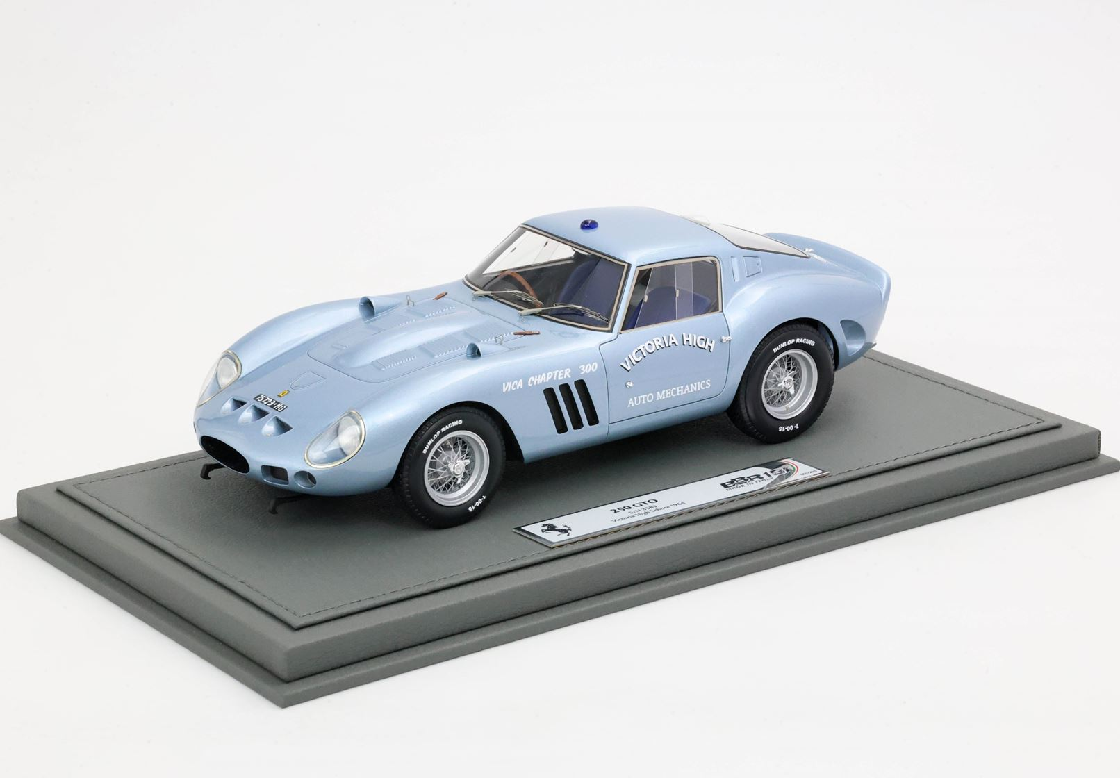 1/18 BBR-MODELS - FERRARI - 250 GTO s/n3589 COUPE VICTORIA HIGH SCHOOL 1965