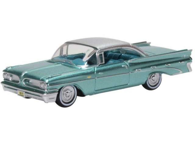 1/87 1959 Pontiac Bonneville Coupe, seaspray green