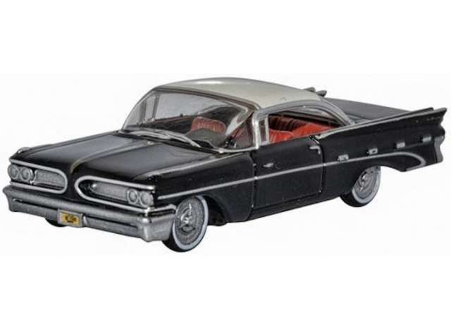 1/87 1959 Pontiac Bonneville Coupe, regent black/white