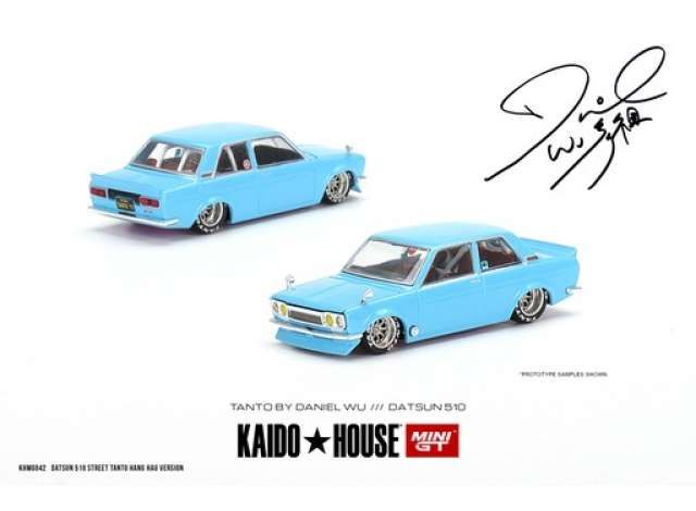 1/64 Kaido House Datsun 510 Pro Street Tanto V1, blue
