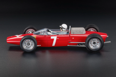 Ön Sipariş - 1/18 GP REPLICAS FERRARI - F1 156 F1-63 N 7 WINNER NURBURGRING GERMAN GP (with pilot figure) 1963 JOHN SURTEES - RED - GP181AWD