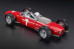 Ön Sipariş - 1/18 GP REPLICAS FERRARI - F1 156 F1-63 N 7 WINNER NURBURGRING GERMAN GP (with pilot figure) 1963 JOHN SURTEES - RED - GP181AWD