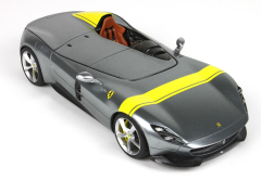 1/18 BBR Ferrari Monza SP1 metal grey - P18164A