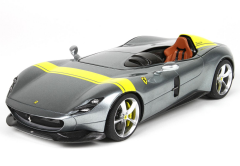 1/18 BBR Ferrari Monza SP1 metal grey - P18164A