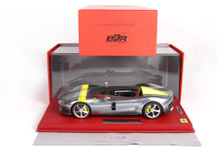 1/18 BBR Ferrari Monza SP1 metal grey - P18164A