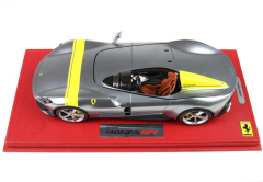 1/18 BBR Ferrari Monza SP1 metal grey - P18164A