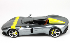 1/18 BBR Ferrari Monza SP1 metal grey - P18164A
