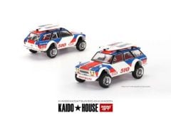 1/64 Datsun Kaido 510 Wagon Kaido GT Surf Safari RS, white/blue/red