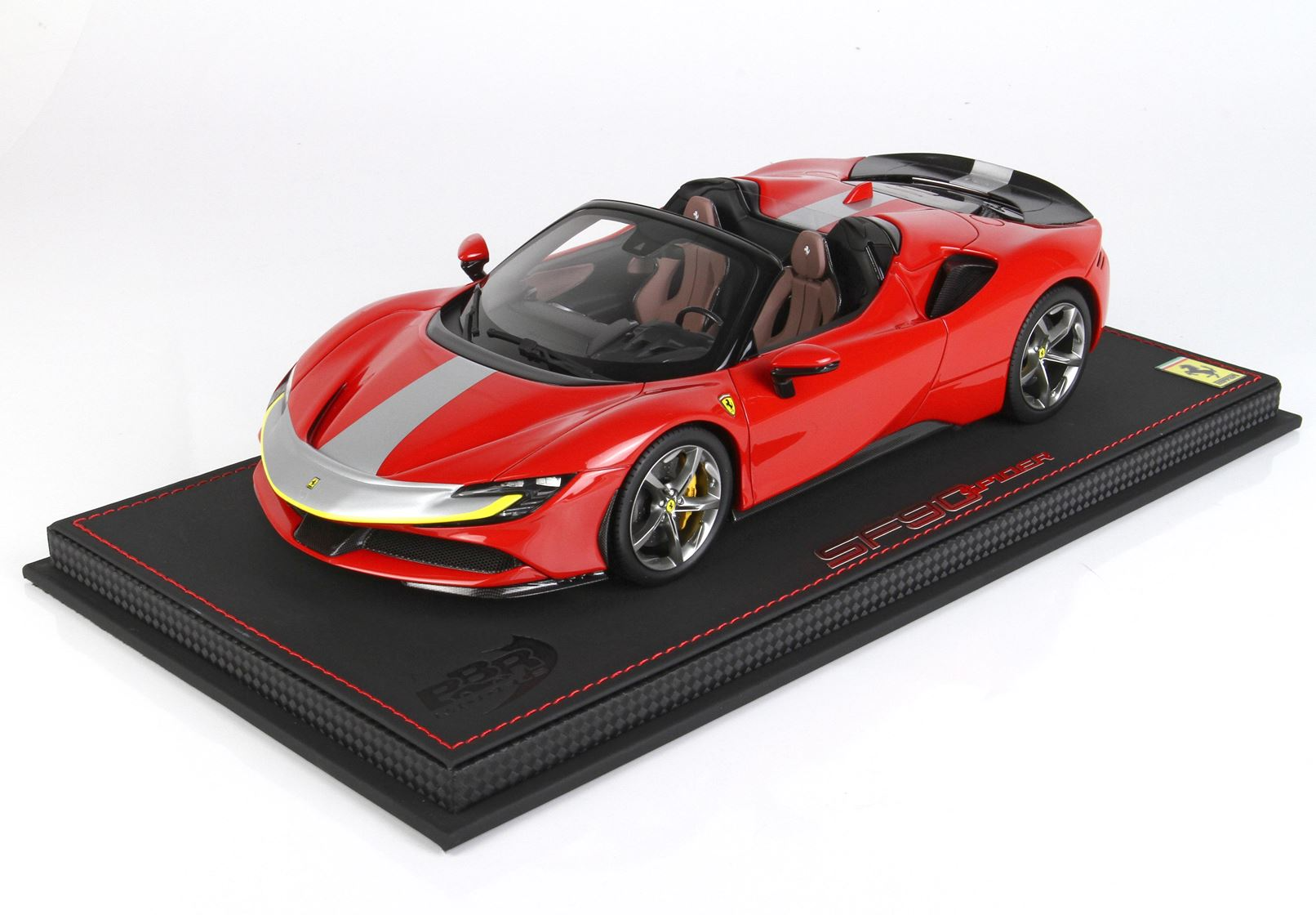 1/18 BBR Ferrari SF90 Spider PACK FIORANO Red Corsa 322 - P18198H